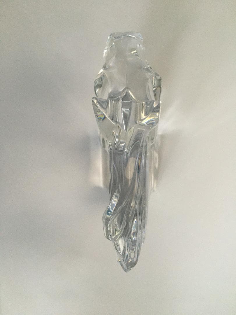 バカラ 馬の置物 午 クリスタル フィギュリン 11.5cm