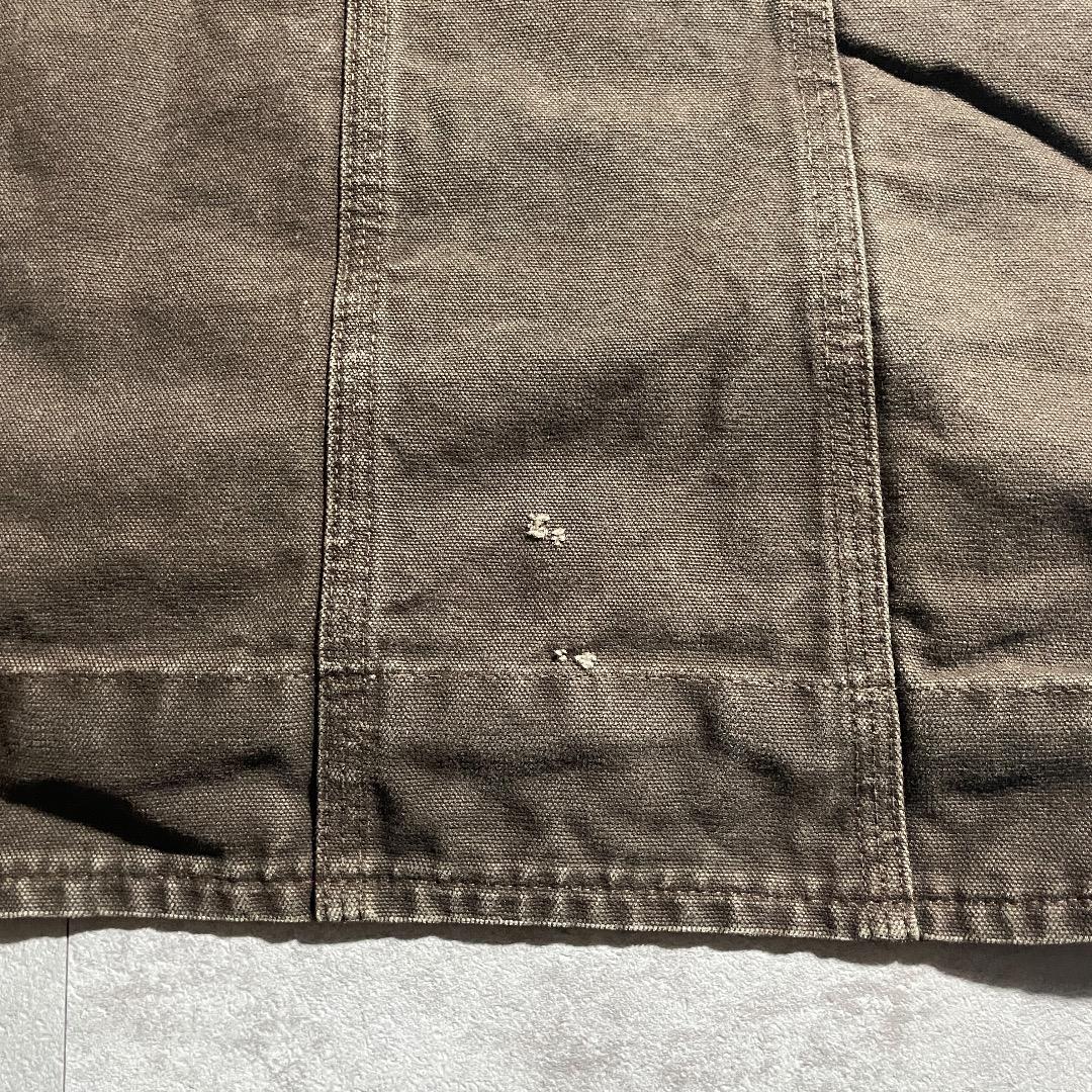 00s メキシコ製USA生地 ブラウン カーハート ベスト ダックMの通販はau