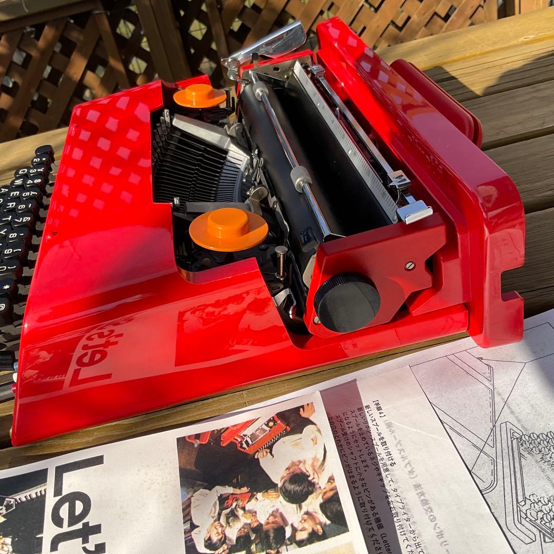 olivetti valentine s 整備済　完動品　中古品　超綺麗