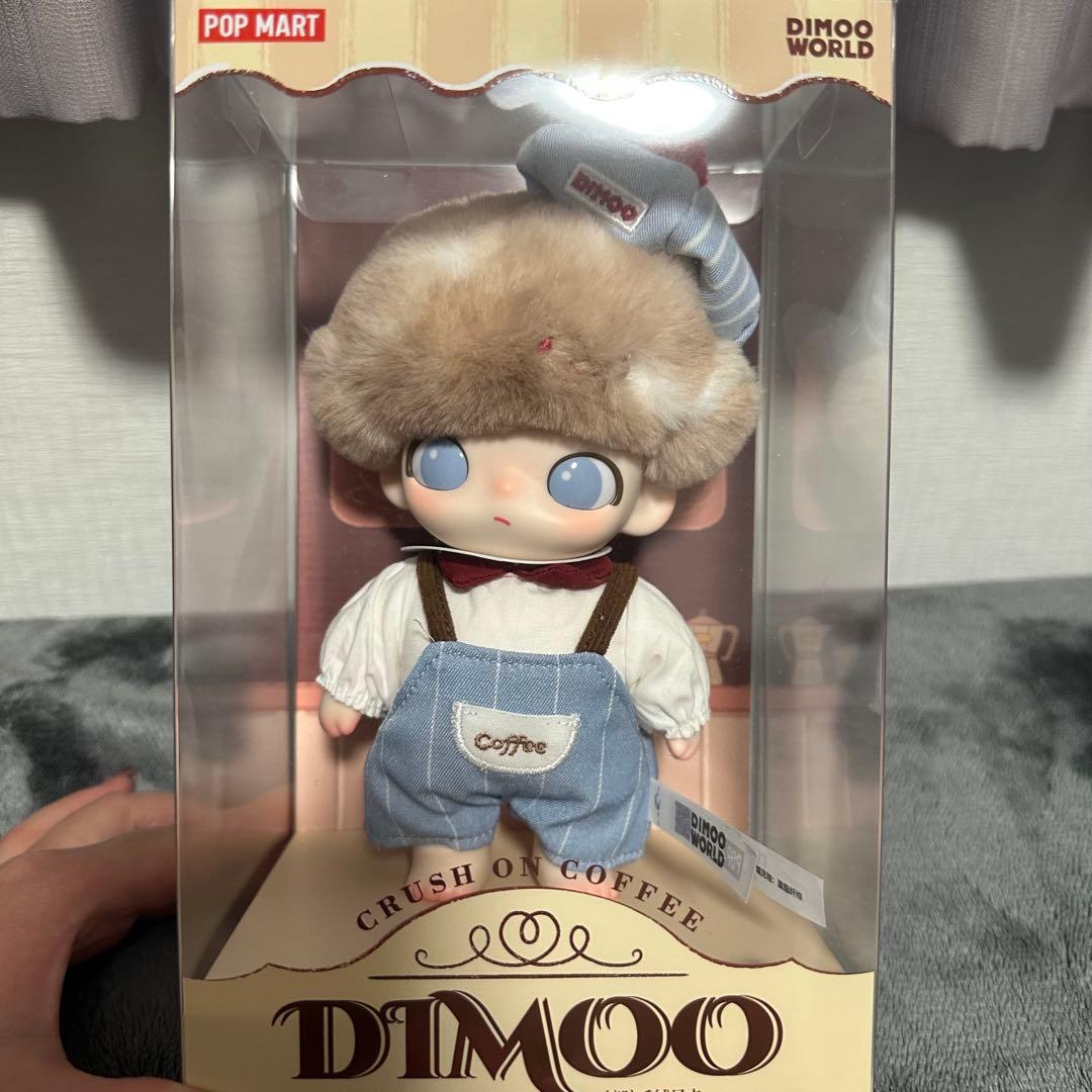 POPMART DIMOO Crush on Coffee ぬいぐるみペンダント POP MART（ポップマート） POP MART DIMOO Crush on Coffee シリーズ