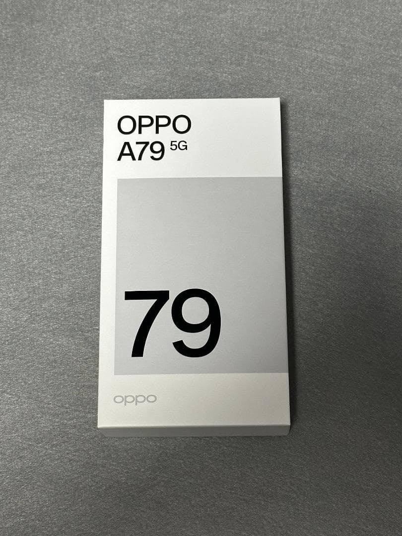 OPPO A79 5G ミステリーブラック CPH2557 OPPO A79 5G CPH2557-BK ミステリーブラック SIMフリー 新品 未使用品