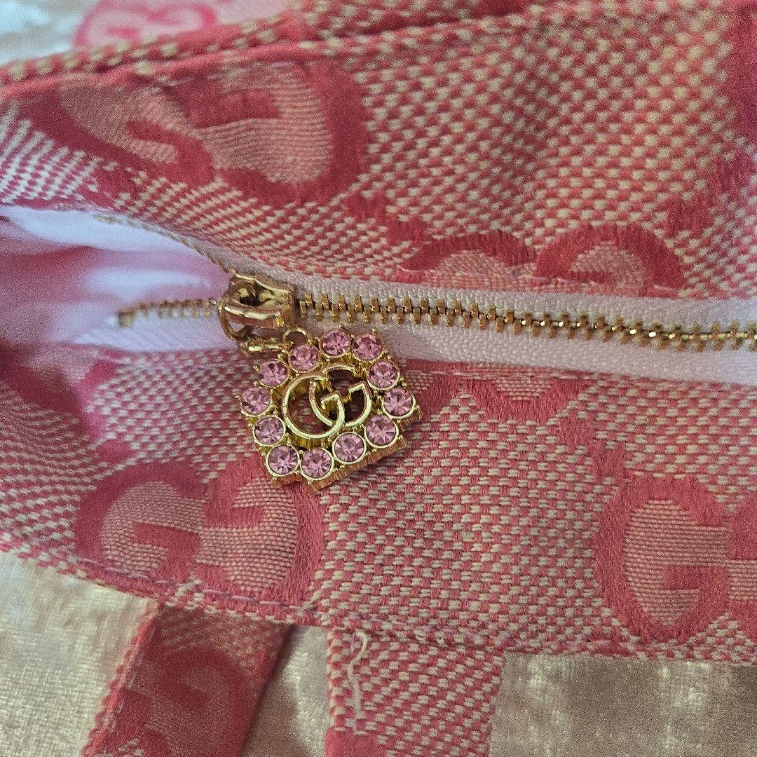希少！1点のみ！GUCCI トートバッグ ノベルティ ピンク 大容量 - メルカリ
