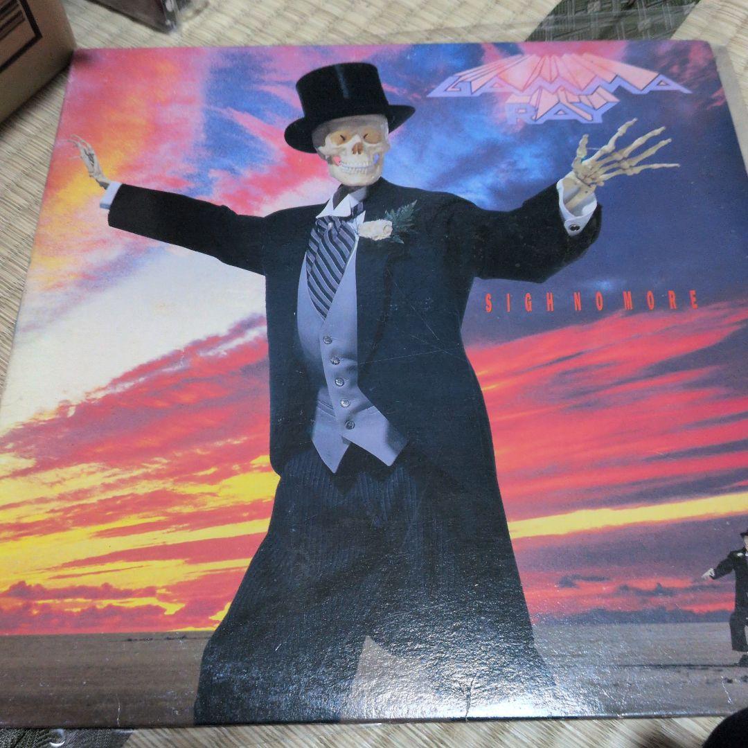 gamma ray 2nd レコード 100円de名盤-67】INSANITY AND GENIUS【GAMMA RAY】 - 30年前のレコード棚