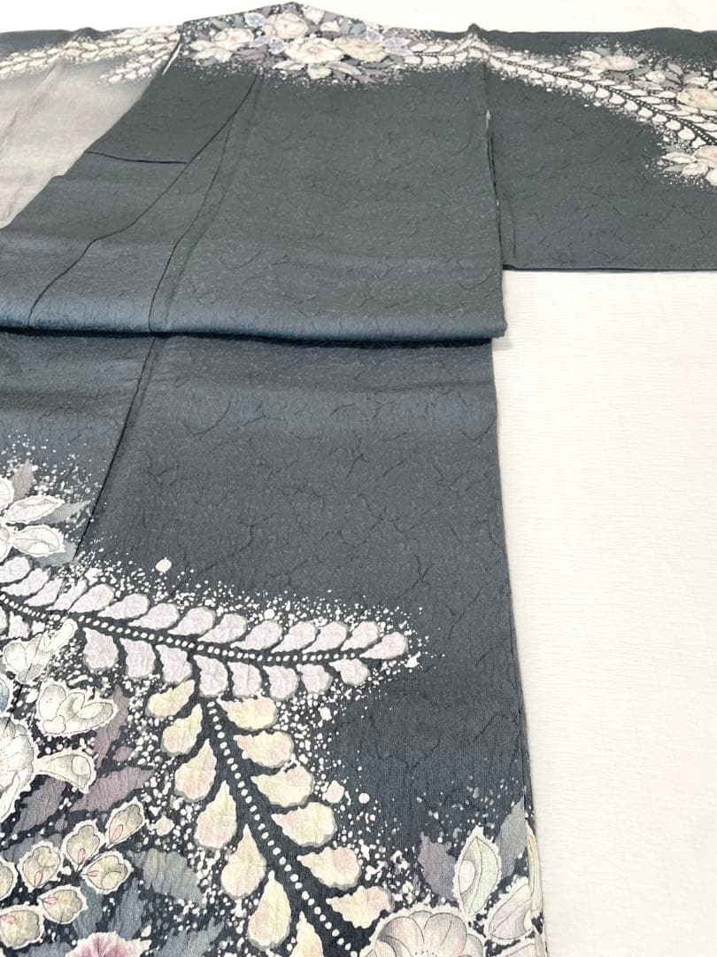 裄長トールサイズ】幻想的な 辻が花 訪問着◇正絹 染め分け - メルカリ