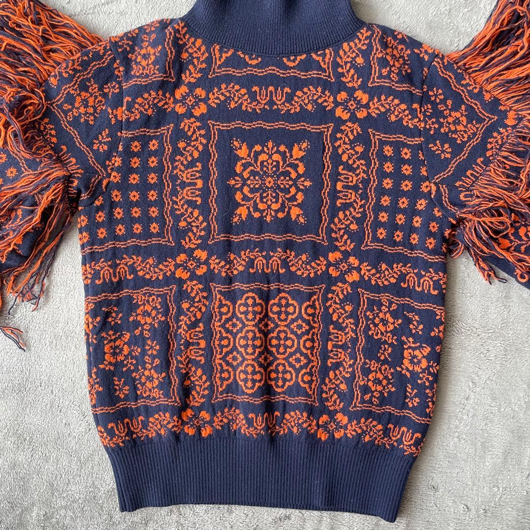 西野七瀬着用！】sacai サカイ レインスプーナー フリンジ バンダナ