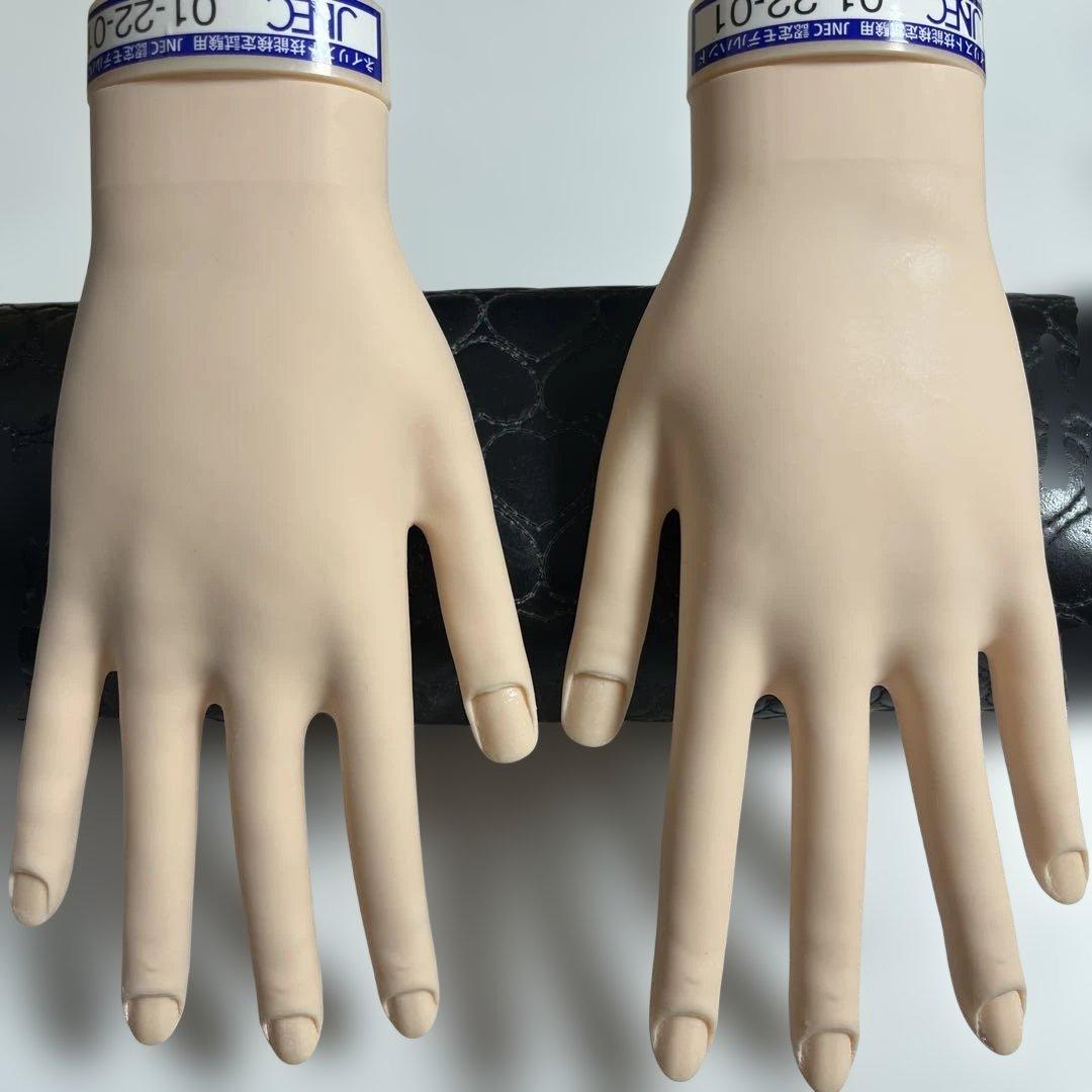 JNEC 認定モデルハンド ネイルファイル5本付き - メルカリ