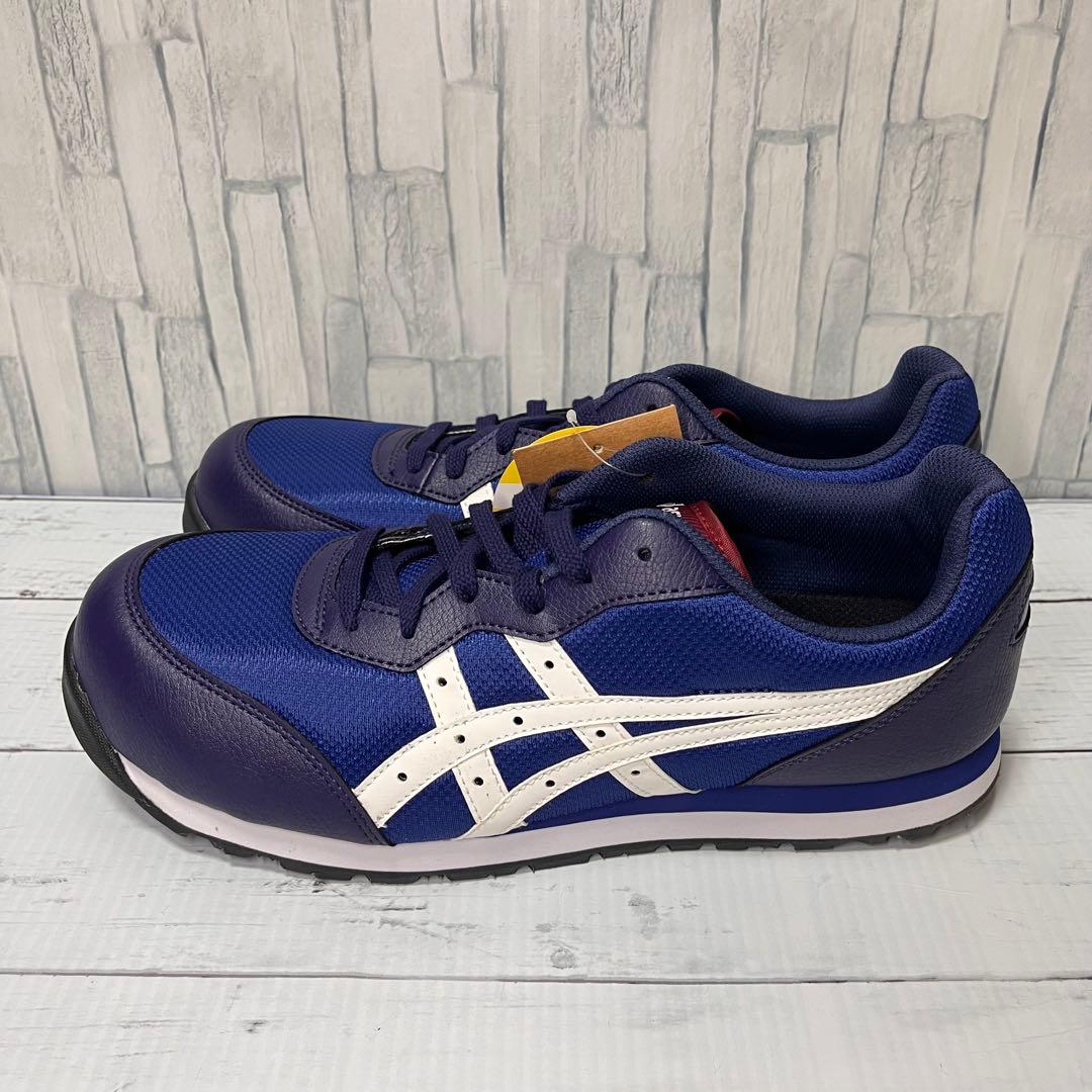【新品】 アシックス 安全靴 ウィンジョブ CP201 ブルー 28.0cm