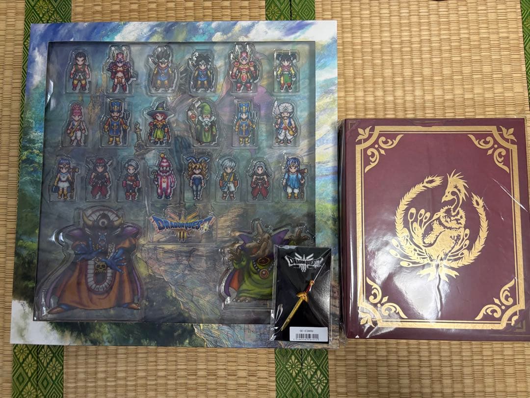 ドラゴンクエストIII 　アクリルブロックコンプリートセット　特典のみ ps5 ドラゴンクエスト3 限定アクリルブロックコンプリートセット