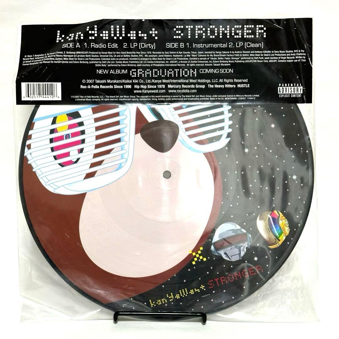 希少]Kanye West / STRONGER ピクチャーバイナル レコード - メルカリ