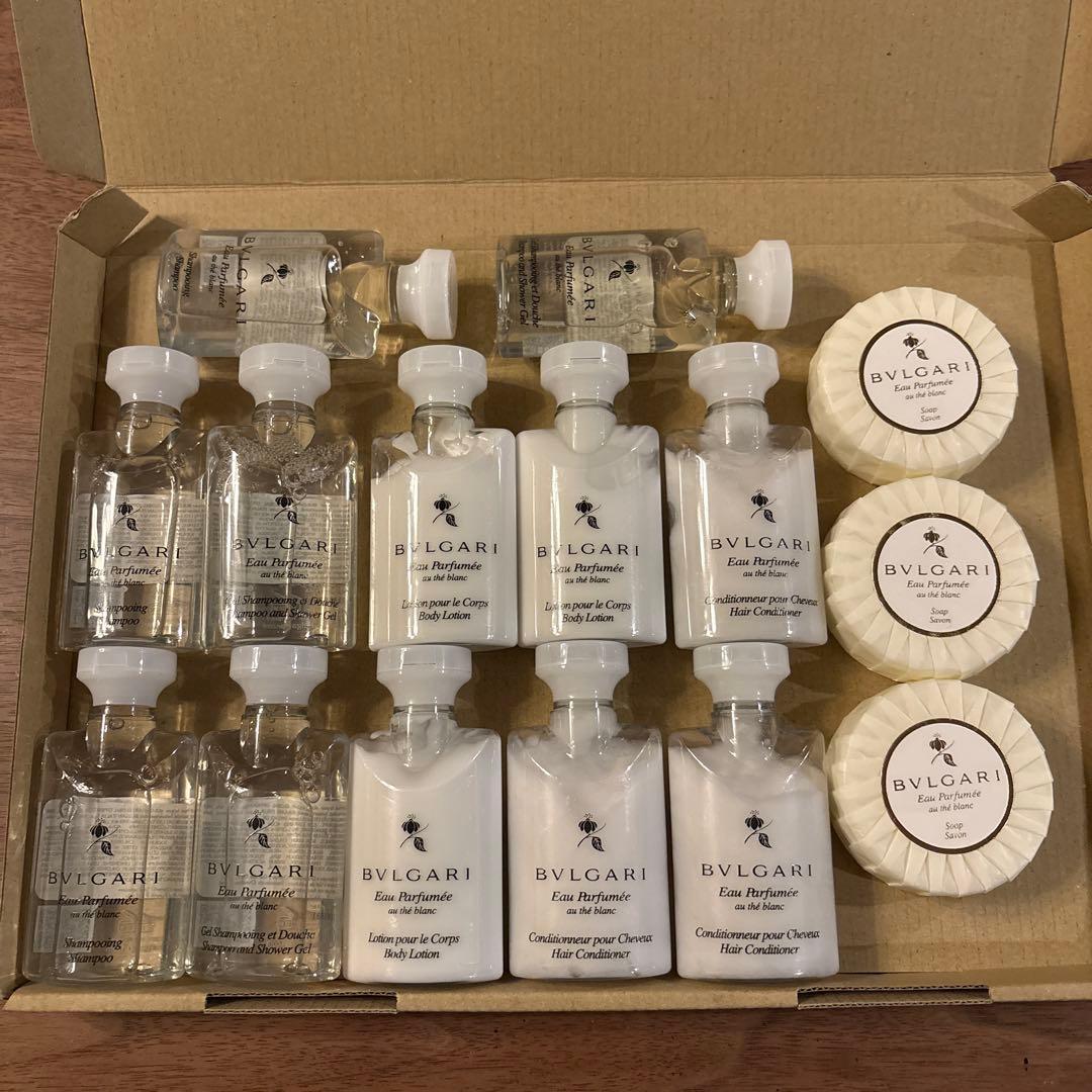 BVLGARI ブルガリ アメニティセット＆ソープ 15点 - メルカリ