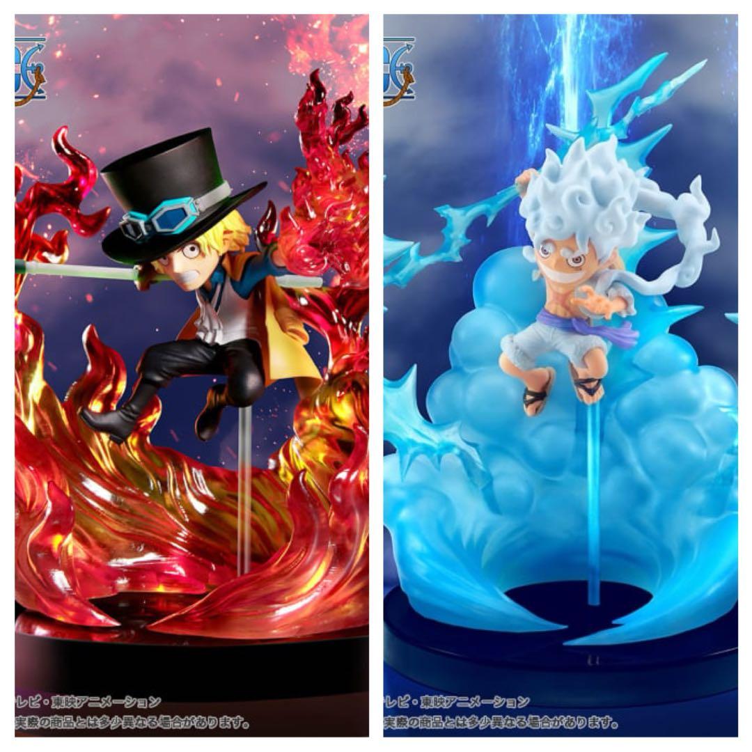 ワンピース ワールドコレクタブルフィギュア SPECIAL サボ&ニカ2点