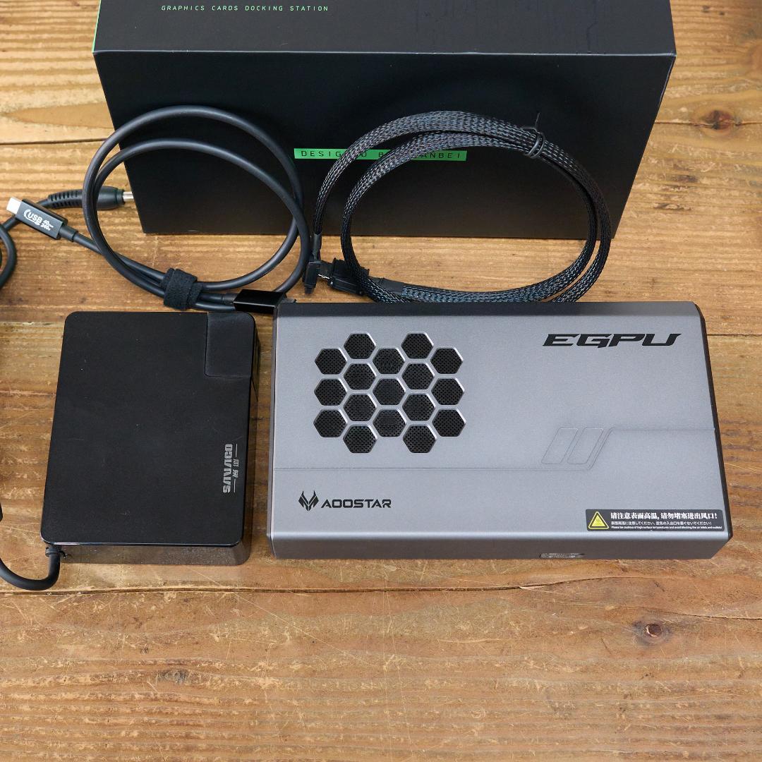 AOOSTAR XG76 eGPU AMD Radeon RX 7600M 外付 Aoostar XG76XT External GPU Dock RX7600XT Desktop Graphics Card