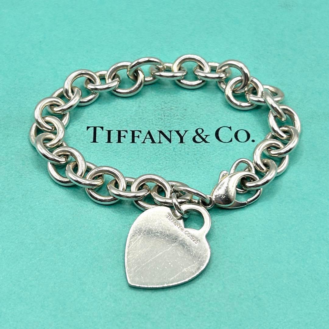 ティファニー ハート タグ ブレスレット シルバー 925 約17.5cm - メルカリ