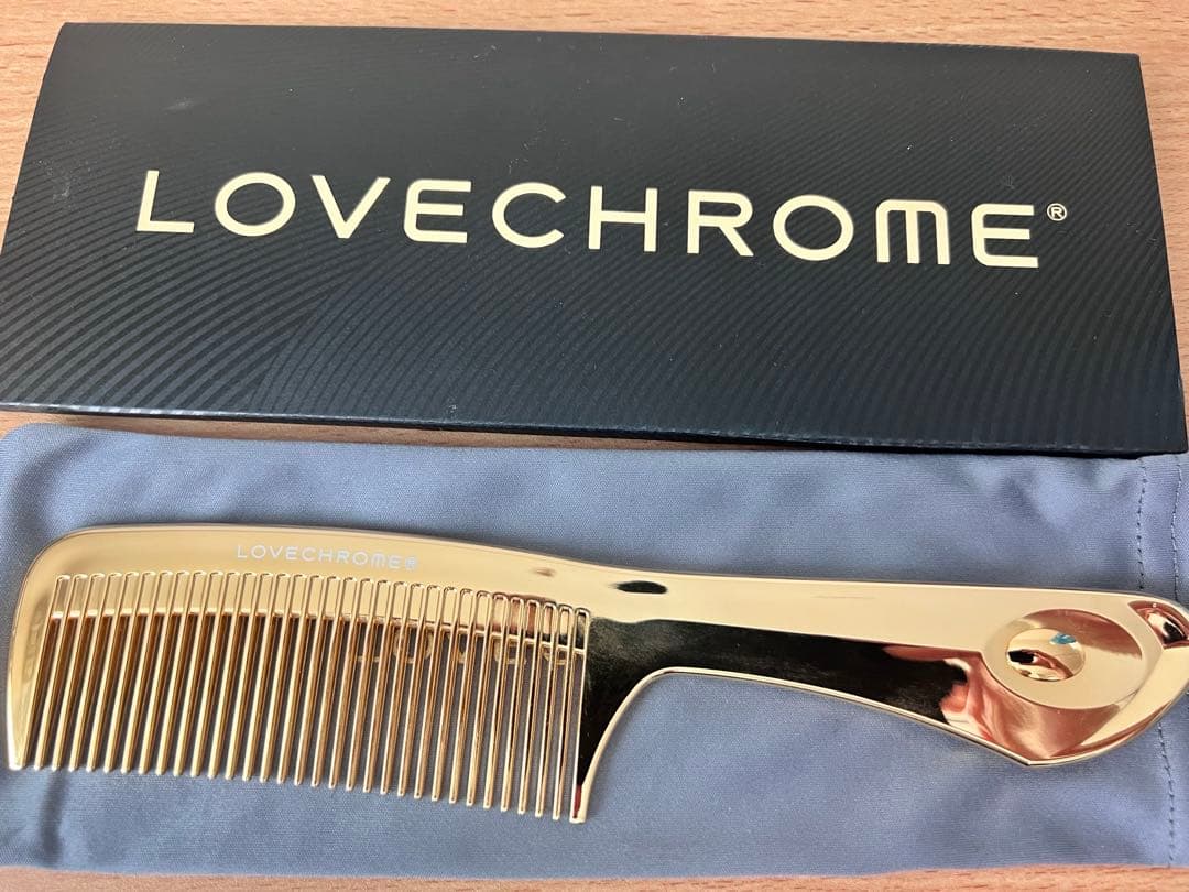 LOVECHROME ゴールド コーム 専用ケース付き-スペシャルオファ