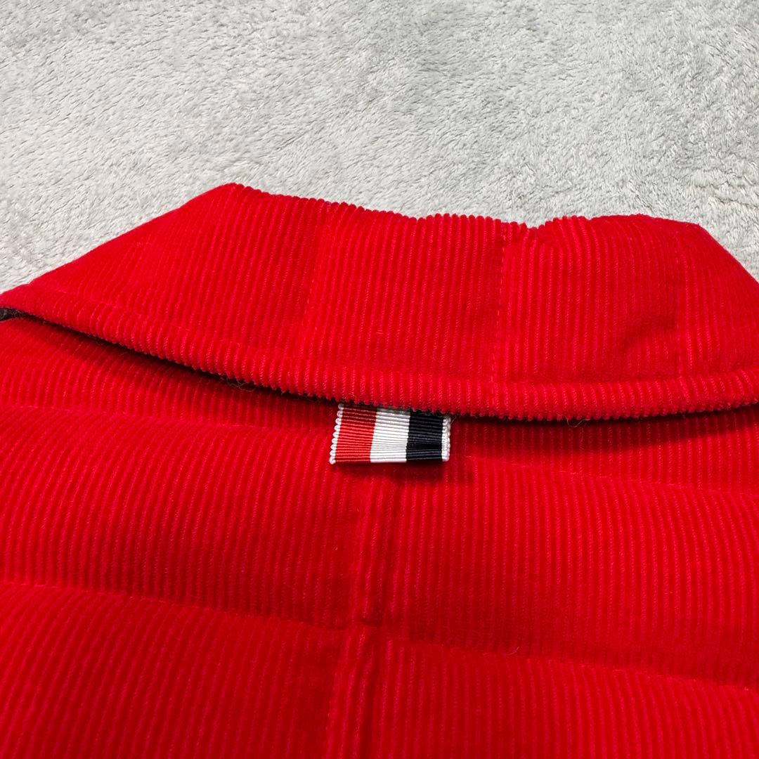 トムブラウン コーデュロイ ダブル ダウンジャケット 0 金ボタン