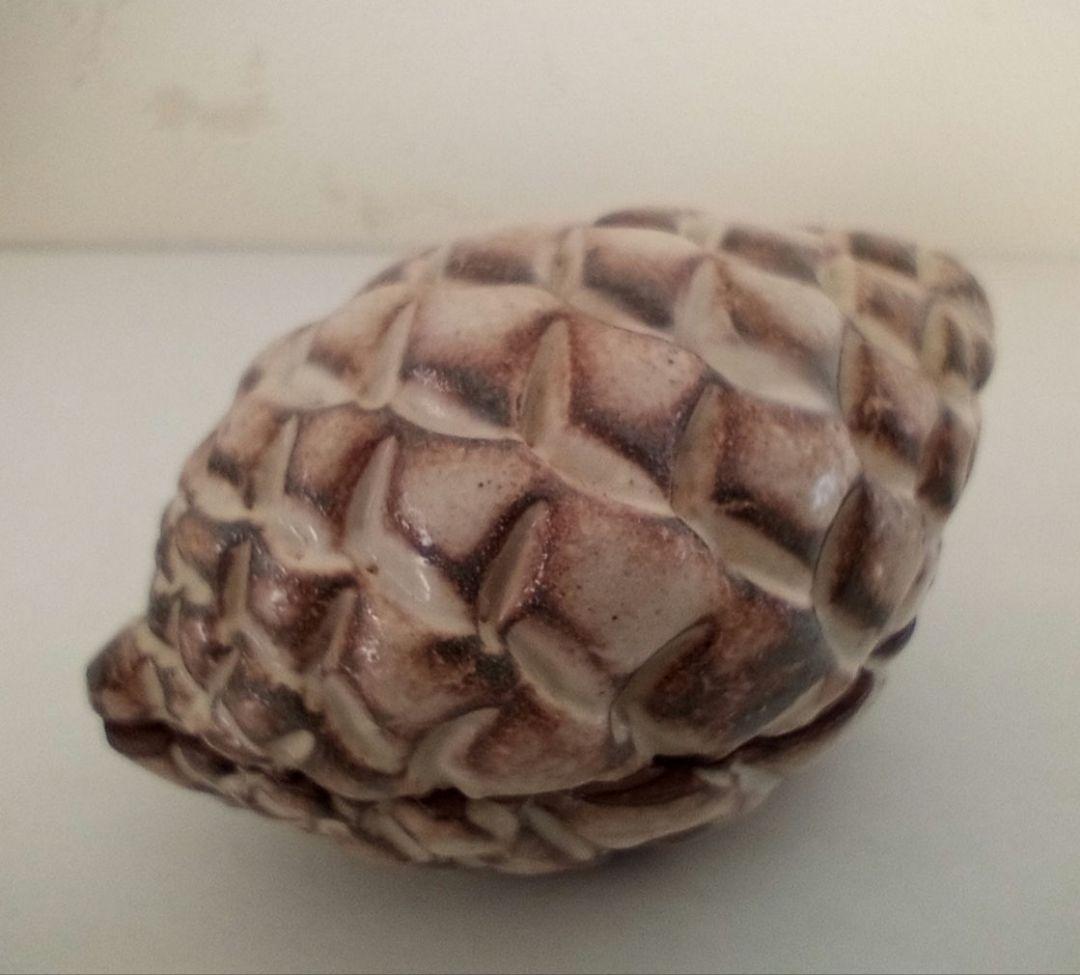 萩焼 松実香合 松ぼっくり香合 十二代田原陶兵衛 共箱 茶道具 - メルカリ