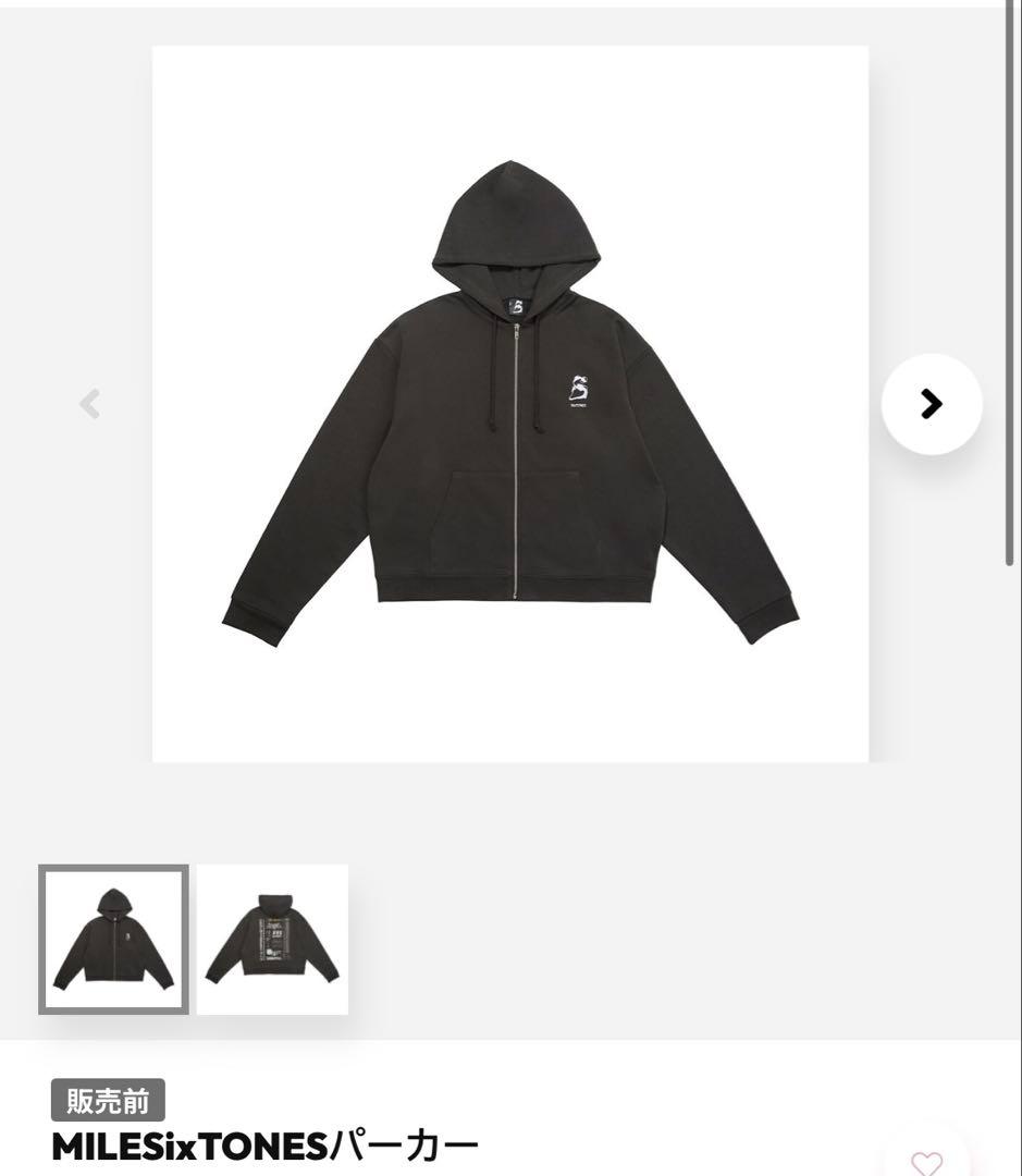 MILESixTONES パーカー SixTONES 6周年 - メルカリ
