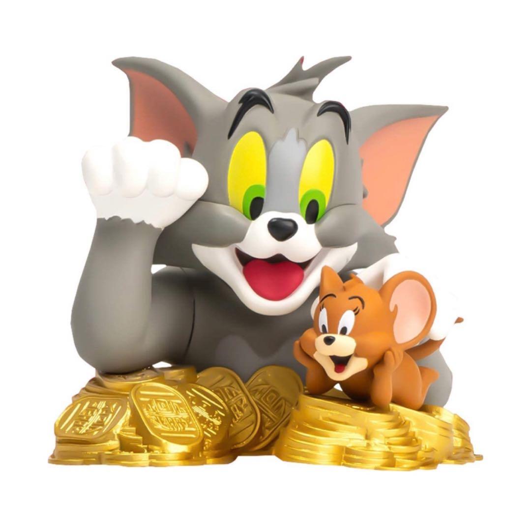 トムとジェリー フィギュア 車載せ ミニバスト 招き猫//ソープスタジオ