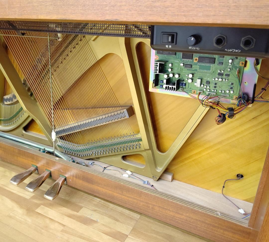 ヤマハサイレントピアノ W109B【消音機能後付け・希少品番・内部整備