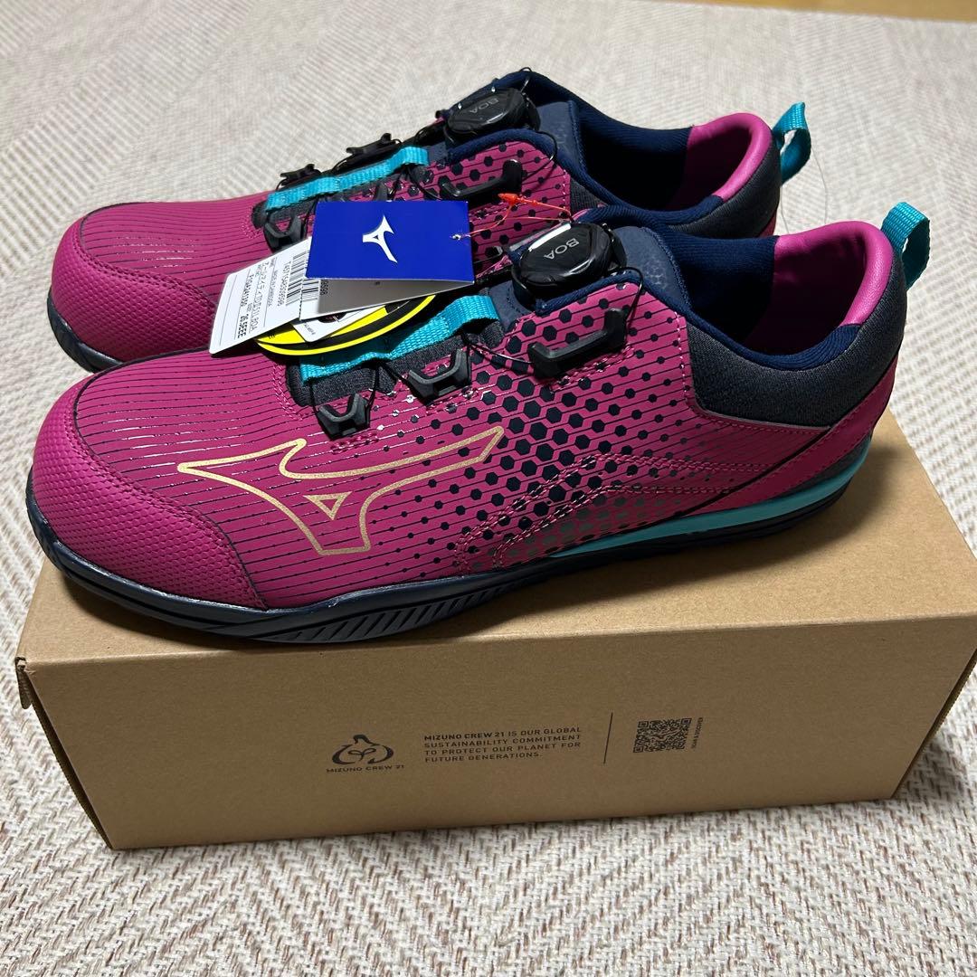 新品　26.5cm 限定カラー　Mizuno BOAシステム安全靴