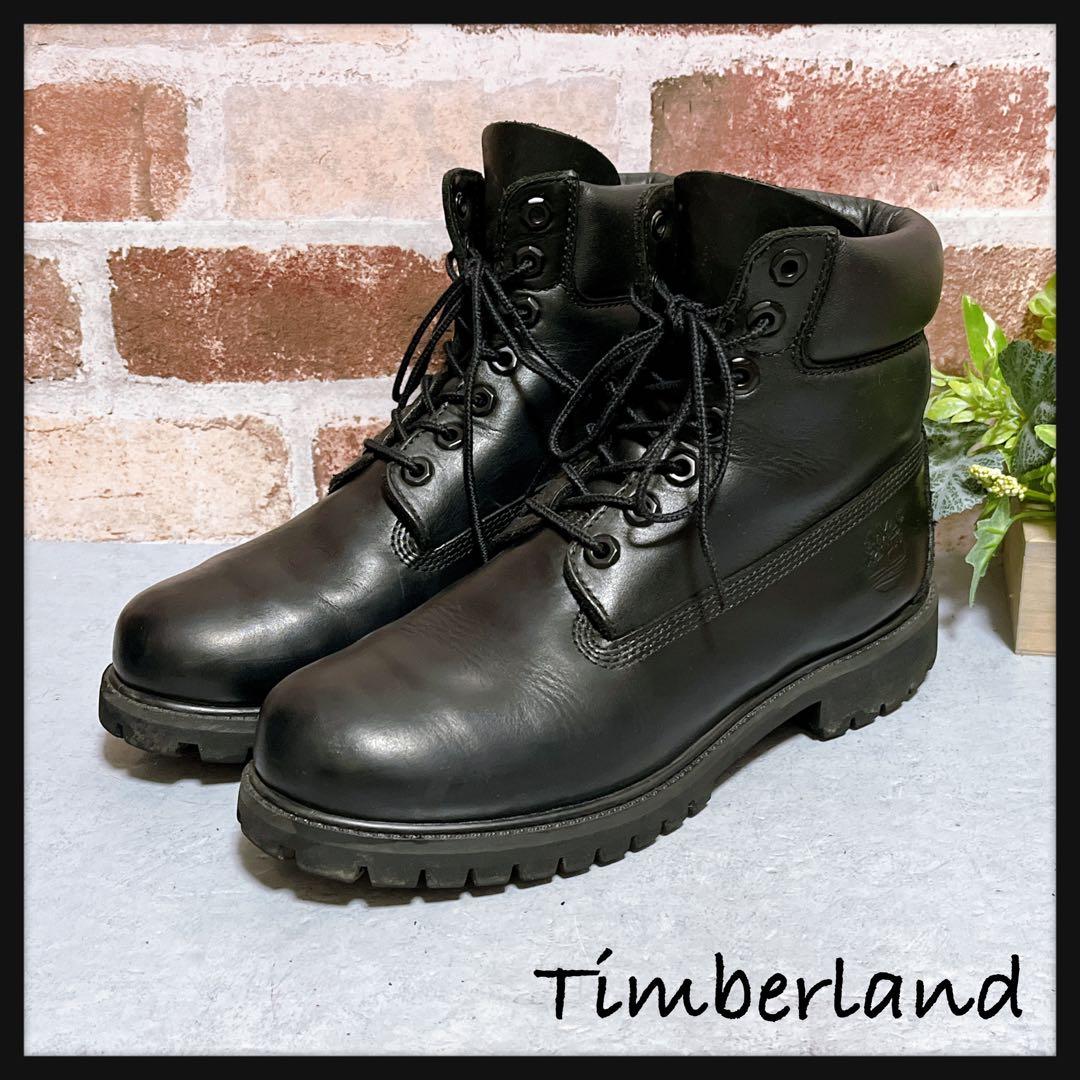 Timberland ティンバーランド】6インチブーツ レザー 7.5 美品 - メルカリ