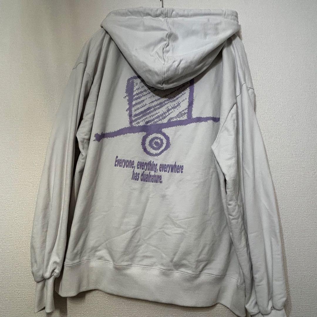 Eve 歌い手 CDJ 限定パーカー ホワイト パープル ライブグッズ M〜L