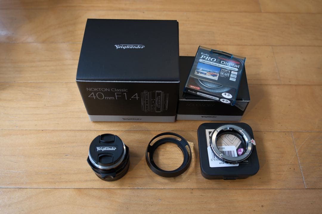レンズ(単焦点) NOKTON Classic 40mm F1.4 SC 新品)Voigtlander (フォクトレンダー) NOKTON classic 40mm F1.4 SC VM