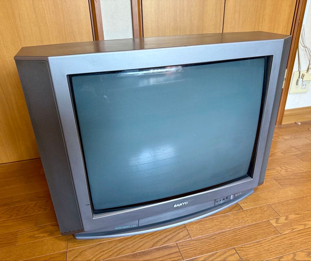 sanyo ブラウン管 テレビC-25F50 25インチ TV サンヨー レトロ - メルカリ