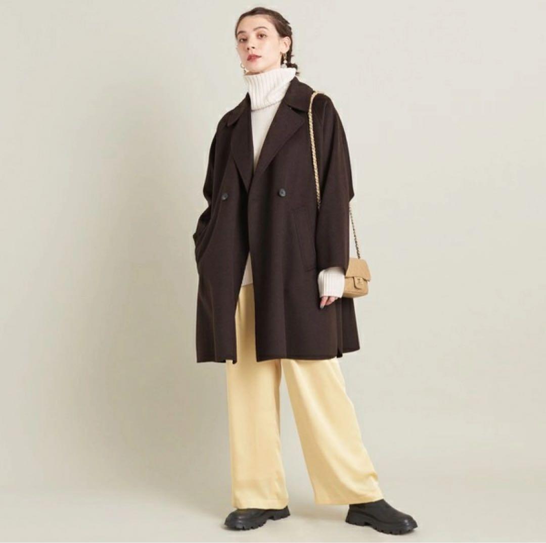 BEAUTY&YOUTHUNITEDARROWS★ウール ピーコート BEAUTY&YOUTH UNITED ARROWS（ビューティーアンドユースユナイテッド