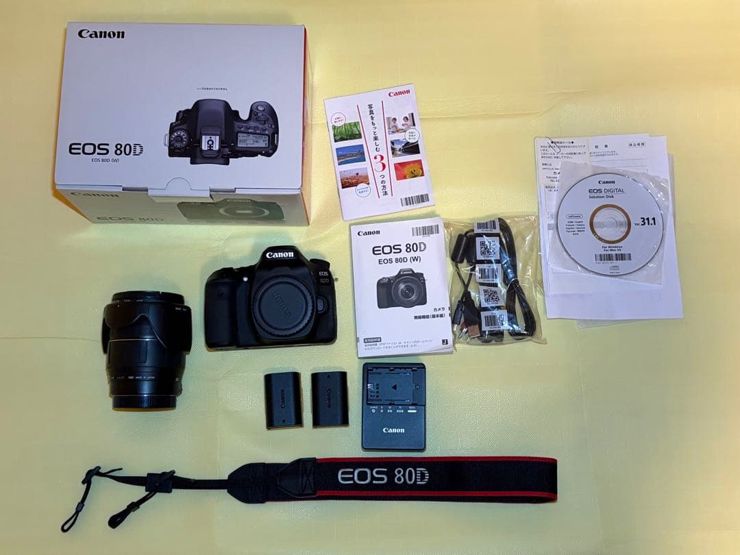 t*o様 Canon デジタル一眼レフカメラ 80D キヤノン EOS 80D ボディ デジタル 一眼レフカメラ カメラ 【中古