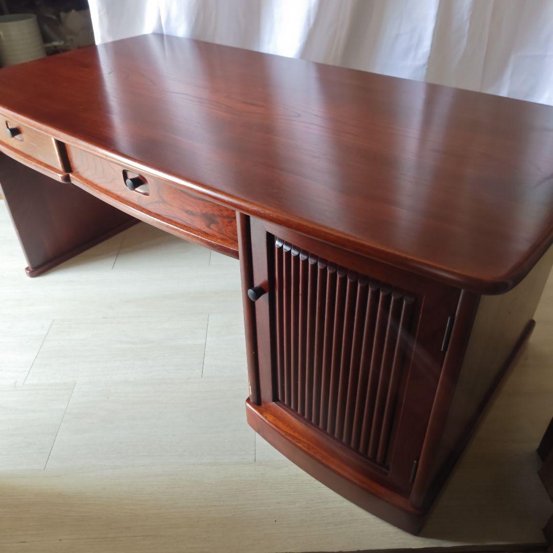 レトロ☆カリモクラシック ☆文机 座机 デスク テーブル 楽天市場】文机 和風 ローデスク 引き出し付き お座敷机 おしゃれ