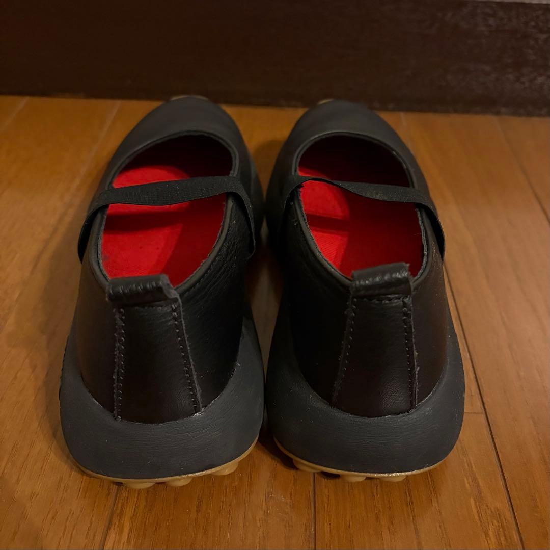 週末セール！ 新作 CAMPER カンペール 黒 シューズ ペタローズアセンズ