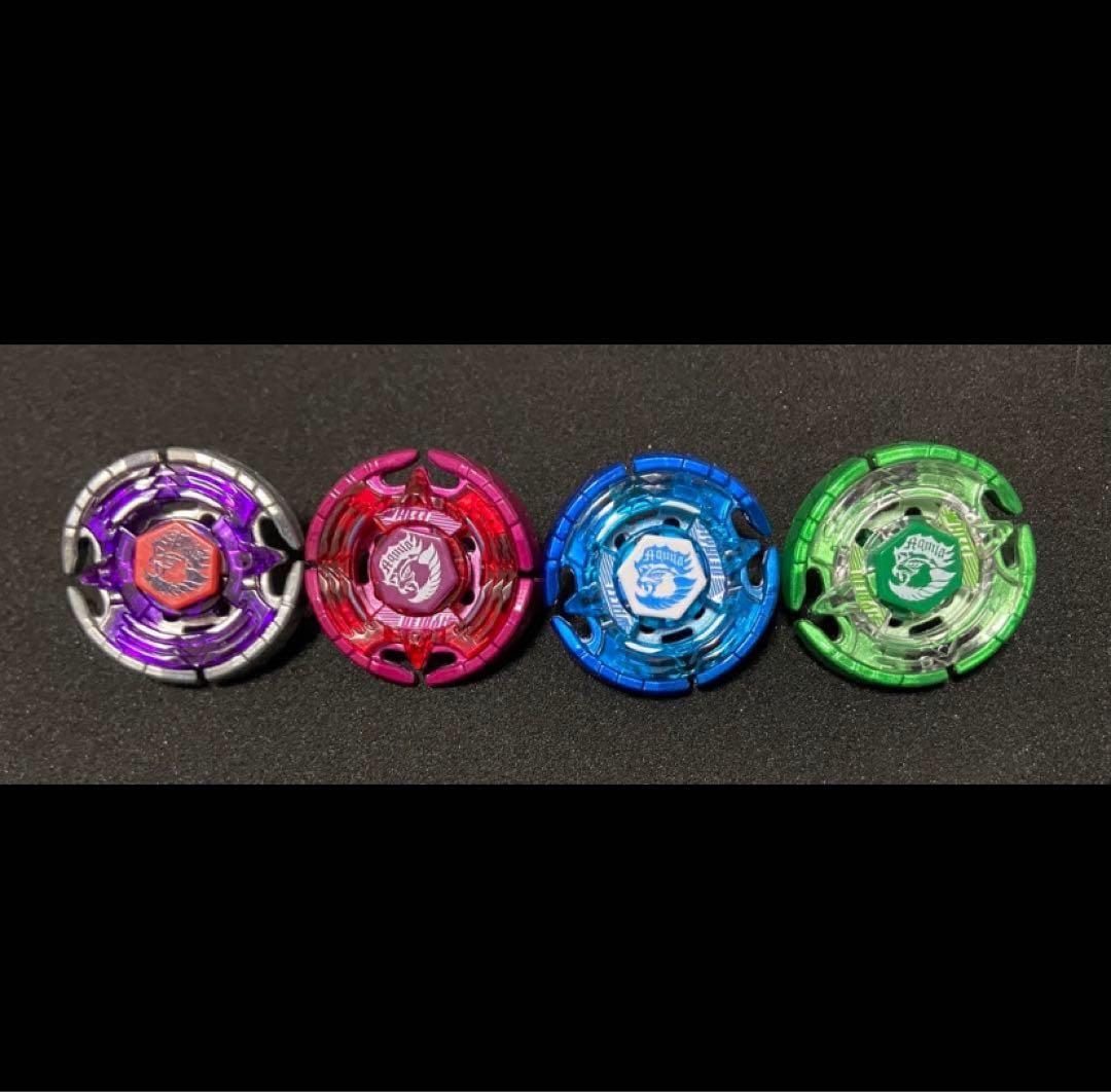 メタルファイトベイブレード アースアクイラ 3色+1点セット メタルファイトベイブレード 三ツ矢サイダー限定 アースアクイラ 3個