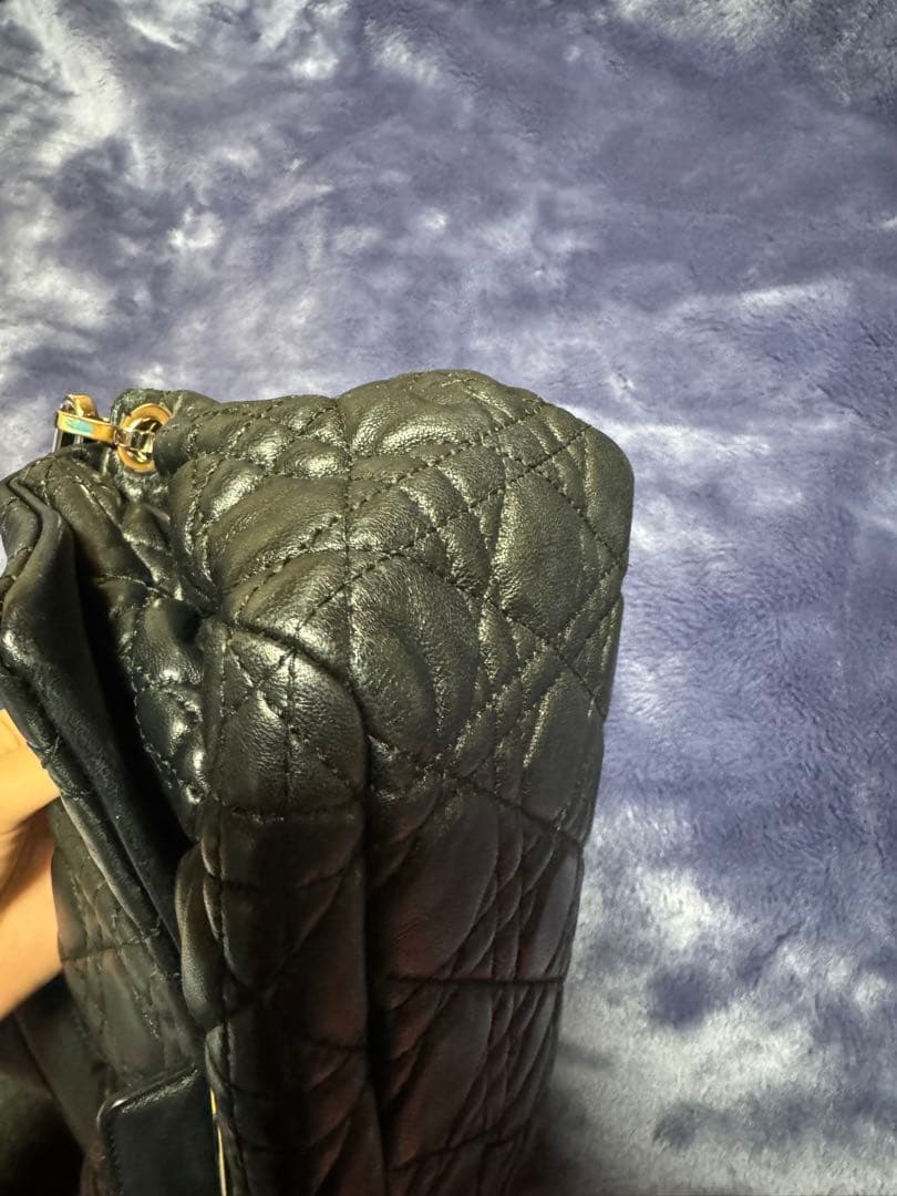 レディディオール ワンショルダー ニューロック カナージュ ラムレザー