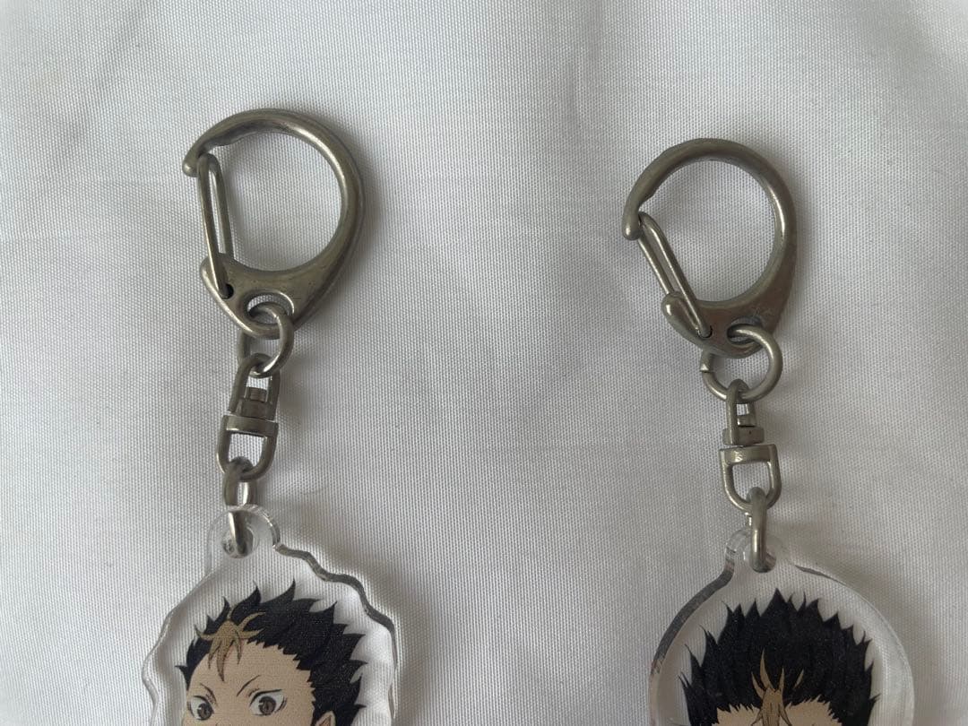 ハイキュー 西谷夕 アクリルキーホルダー 2個セット