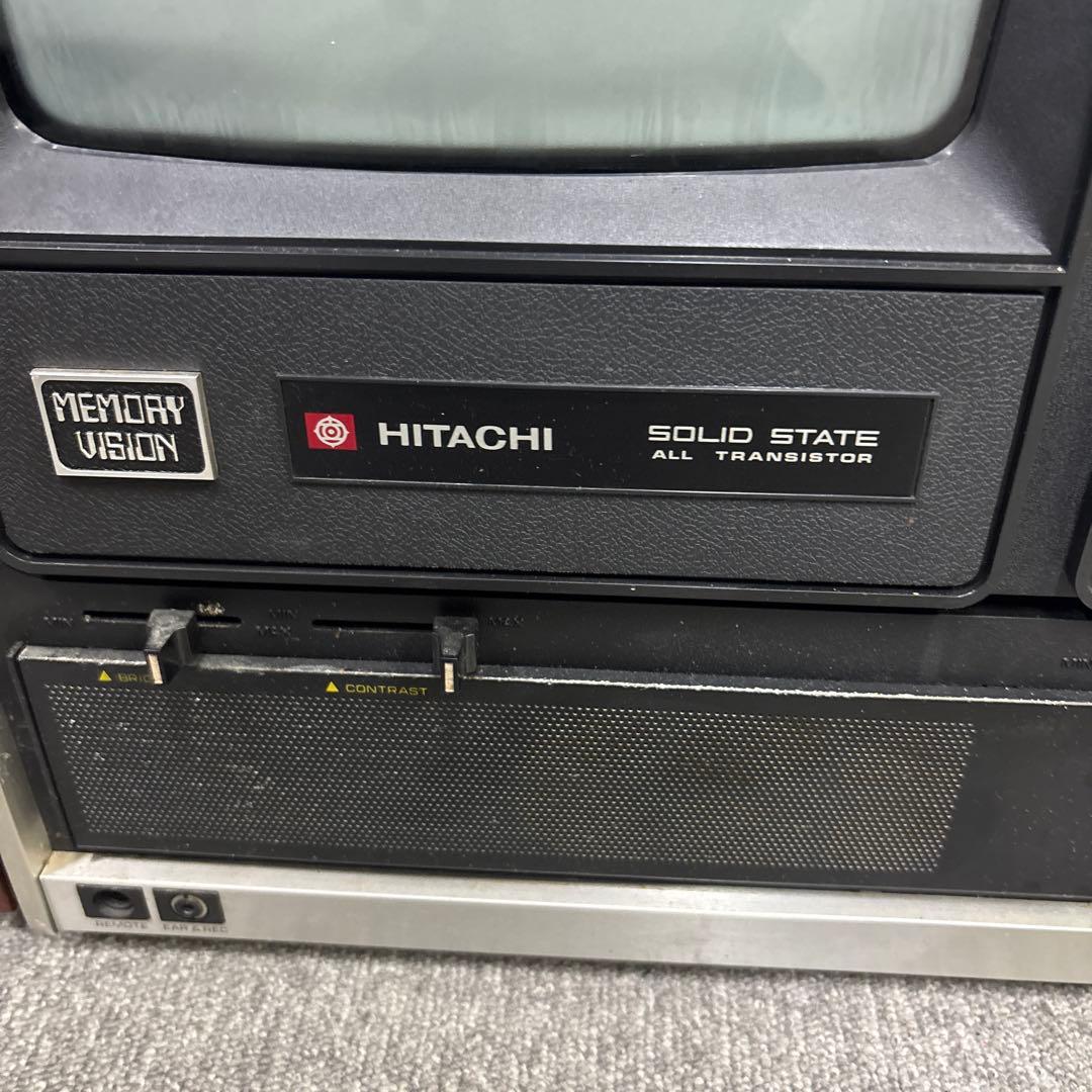 HITACHI MEMORY VISION ブラウン管テレビ ジャンク品