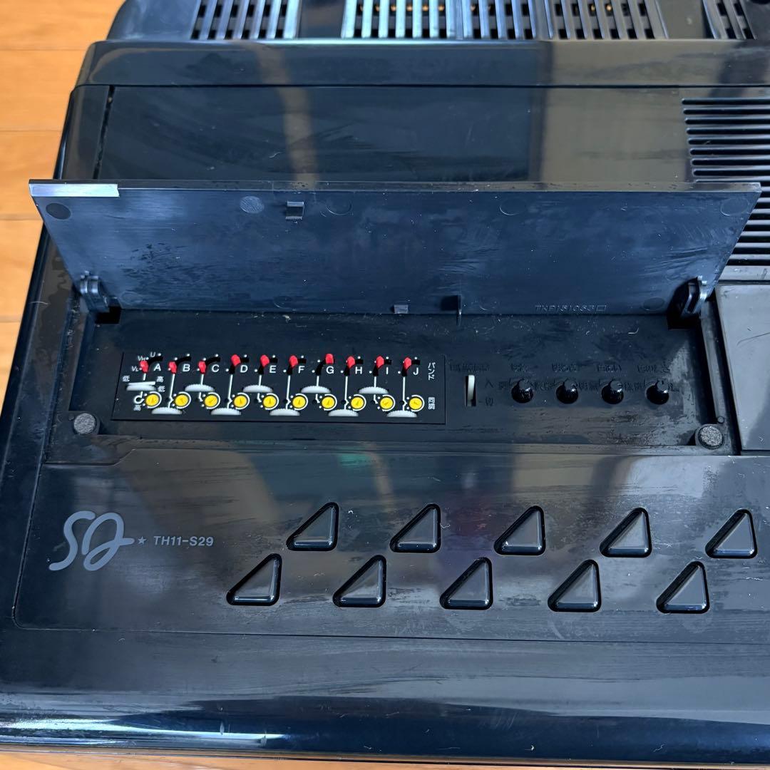 National レトロ ブラウン管テレビ TH11-S29 85年製 当時物 - メルカリ