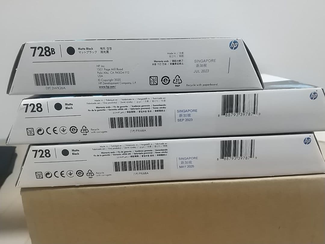 HP728インクカートリッジ8本 楽天市場】HP HP728 インクカートリッジマゼンタ 300ml F9K16A 1個 : aline