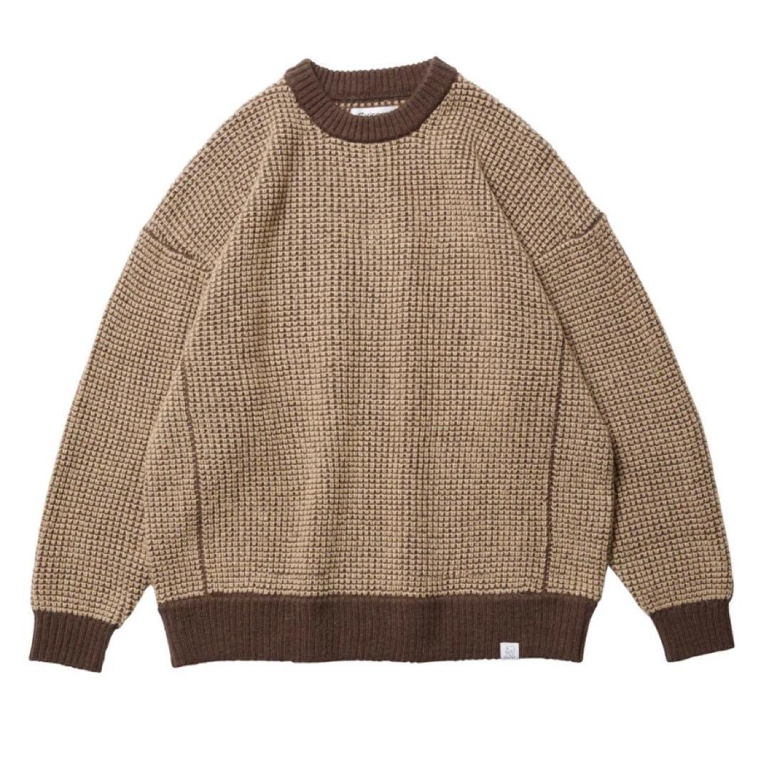 トップス EVISEN WAFFLE MOHAIR CREWNECK evisen-waffle-mohair-crewneck-