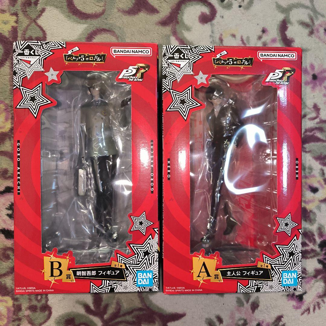 ペルソナ5 フィギュアA賞 B賞セット（おまけ付き） 一番くじ ペルソナ5 ザ・ロイヤル A賞 B賞 C賞 ラストワン フィギュア