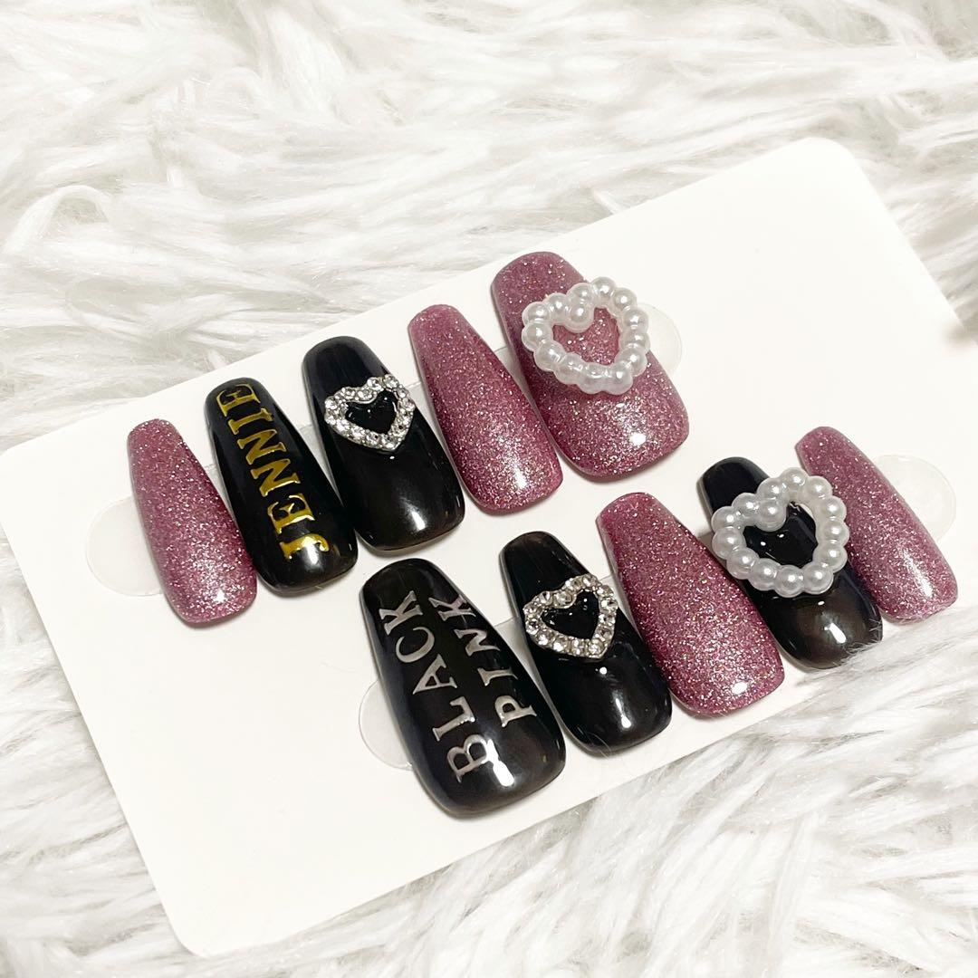 BLACKPINK ジェニ ネイルチップ - メルカリ