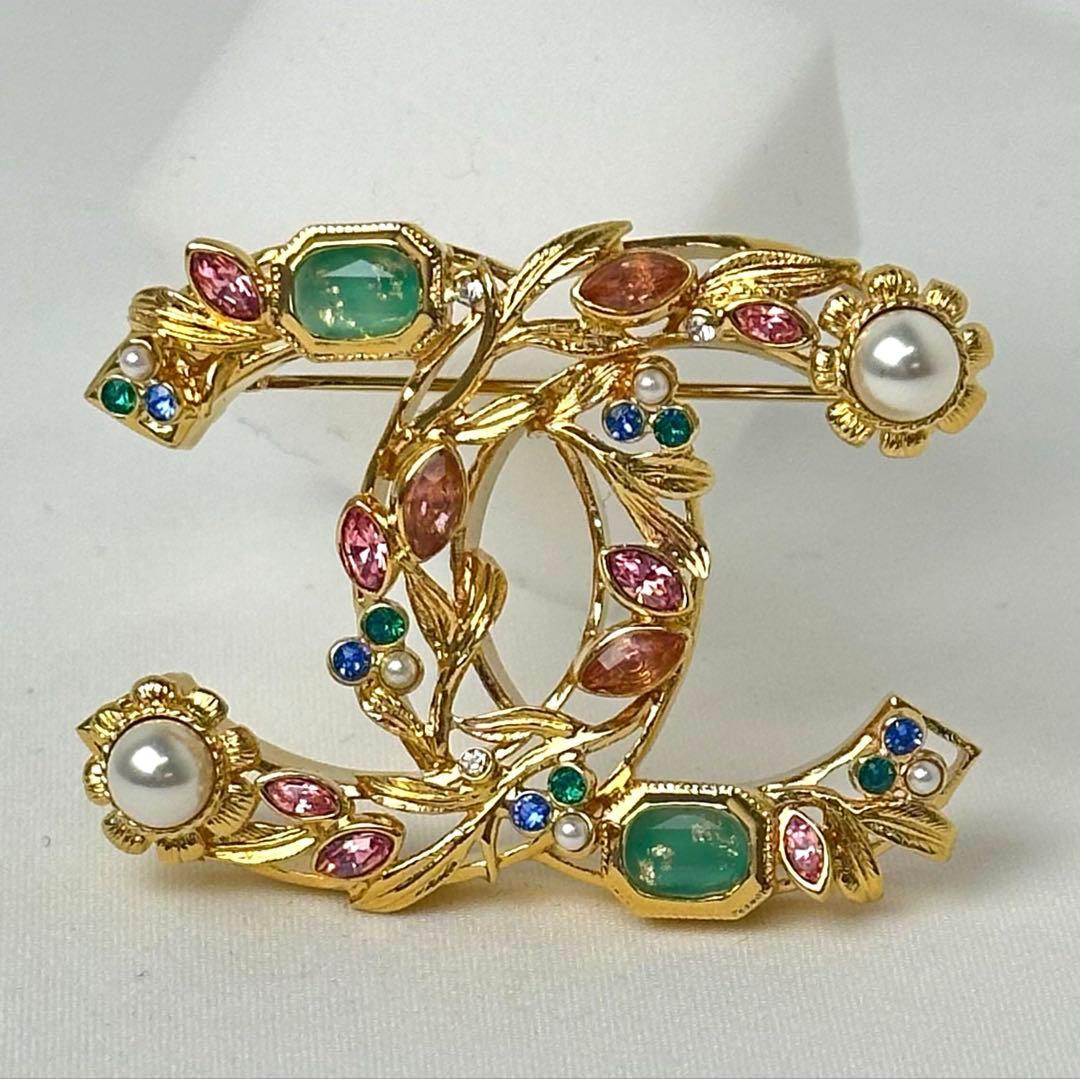 【新品未使用】CHANEL ブローチ 22K ココマーク マルチカラー 完品 楽天市場】CHANEL シャネル 22AW ココマーク フェイクパール ゴールド