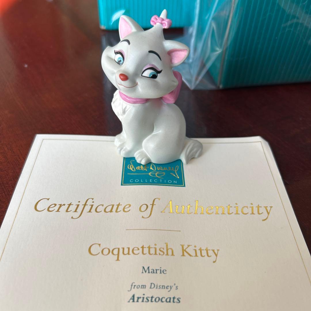 WDCCフィギュア　おしゃれキャットマリー ファセットディズニー Facets Disney マリー アクリルフィギュア 置物