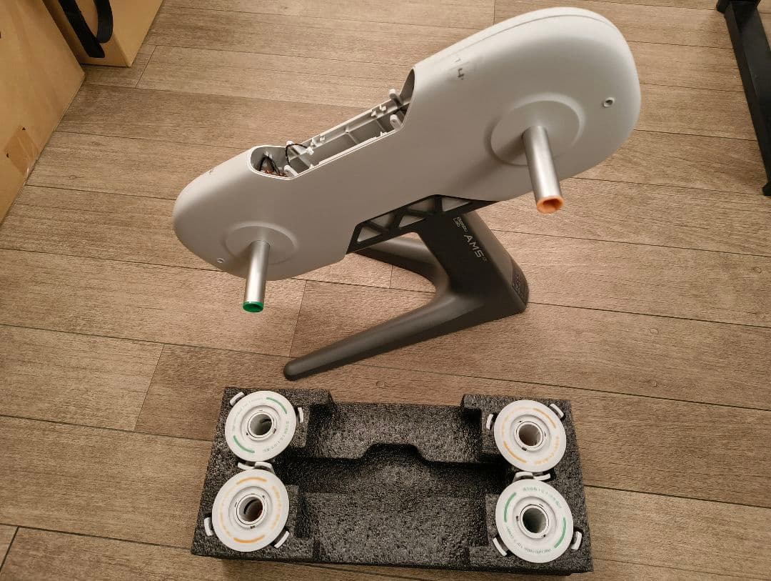 AMS liteパーツ ハウジング/スタンド/スプールホルダーx4 AMS LITE-竹の実験室用の回転式スプールホルダー,3Dプリンター