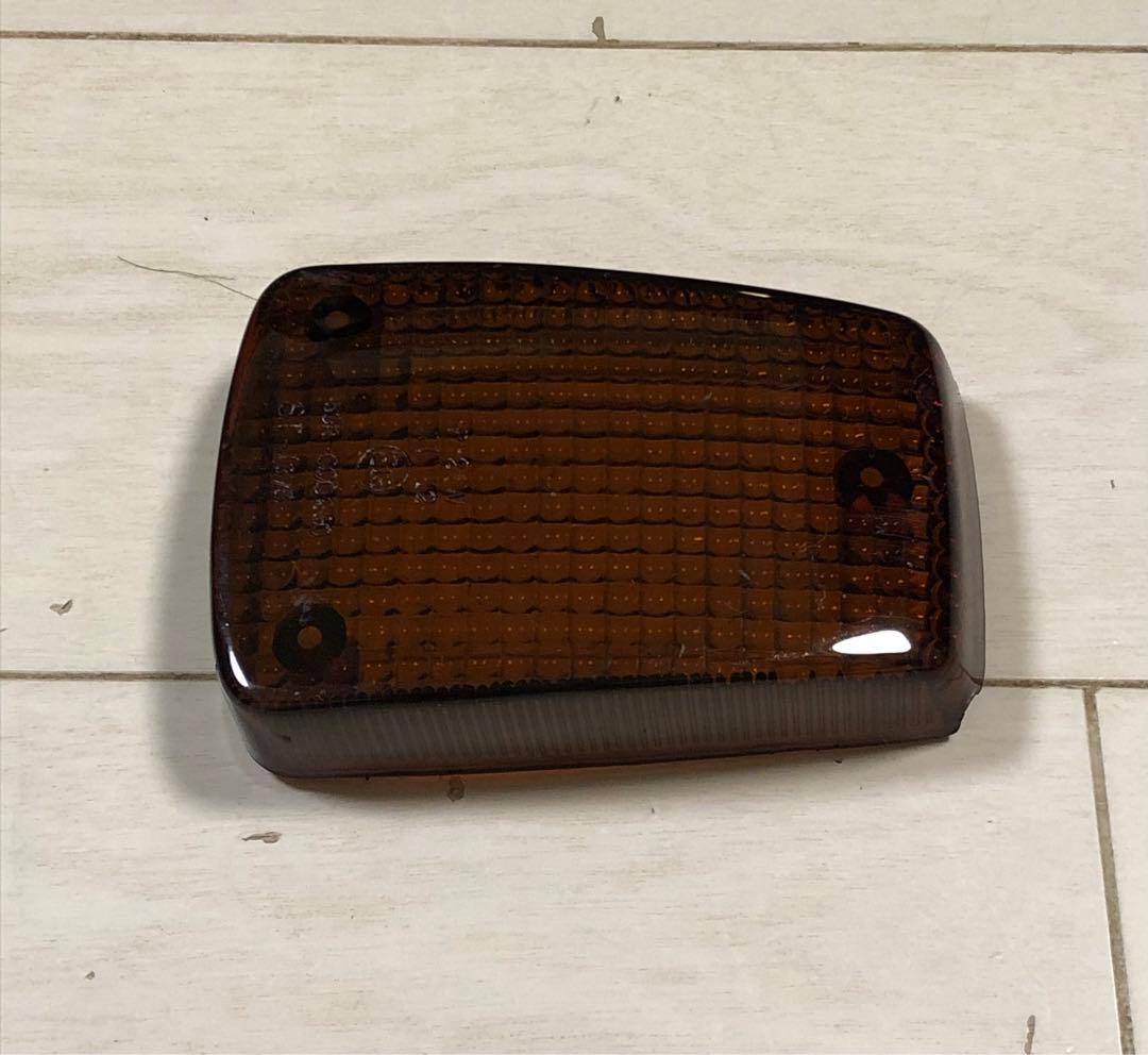 CBX400F オレンジ スモーク ウインカーレンズ 純正タイプ ブラック
