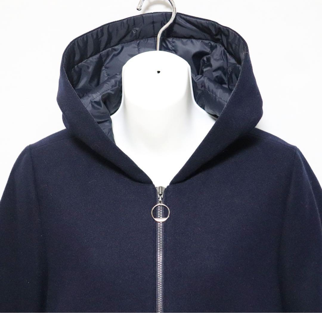 《ユキ》中わた フーデットショートコート ジャケット 1(9サイズ)