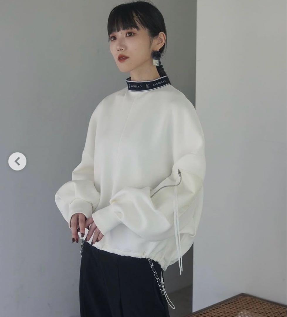 ANDREA&Co. MA-1 DROST LOGO PULLOVER超 安い