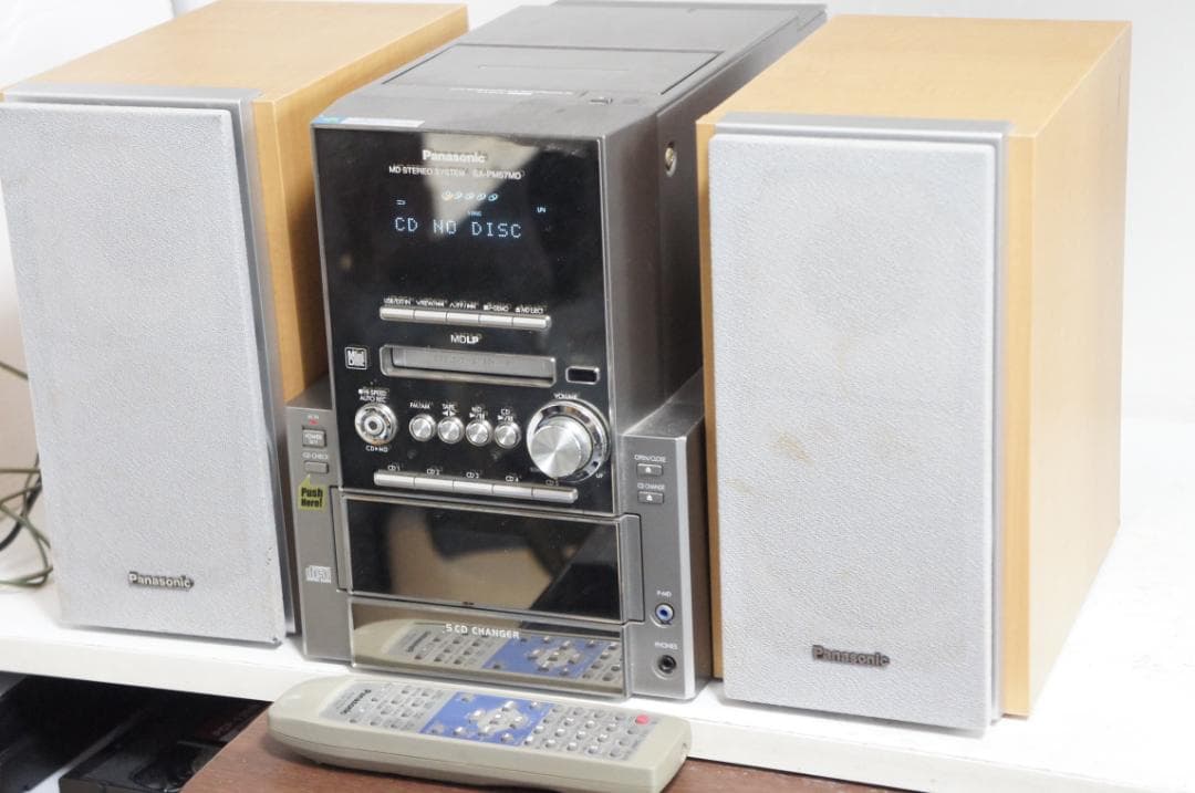 Panasonic SC-PM57MD CD MD sa-pm57md 0203