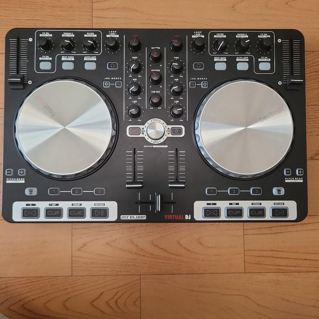 Virtual DJ コントローラー RELOOP BEATMIX Reloop BeatMix DJ Controller for Virtual DJ Software BEATMIX B&H