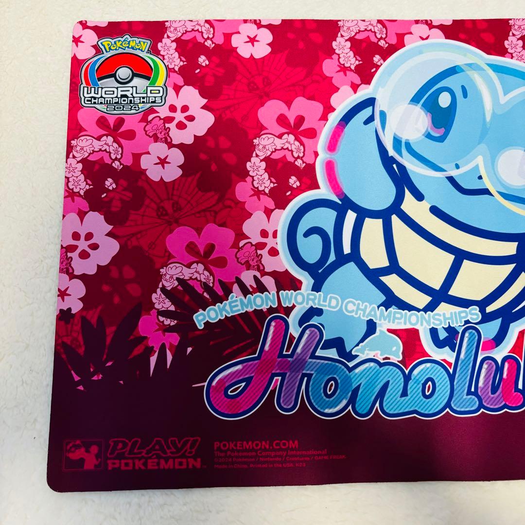 WCS2024ホノルル staff 限定 ゼニガメ プレイマット スタッフ - メルカリ
